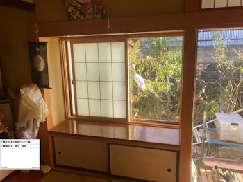 宮城県宮城郡松島町のお客様の内窓設置・ガラス交換工事　具体的な工事内容1